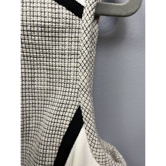 Ann Taylor Sleeveless Gray/black dress/ jumper. - Picture 5 of 7